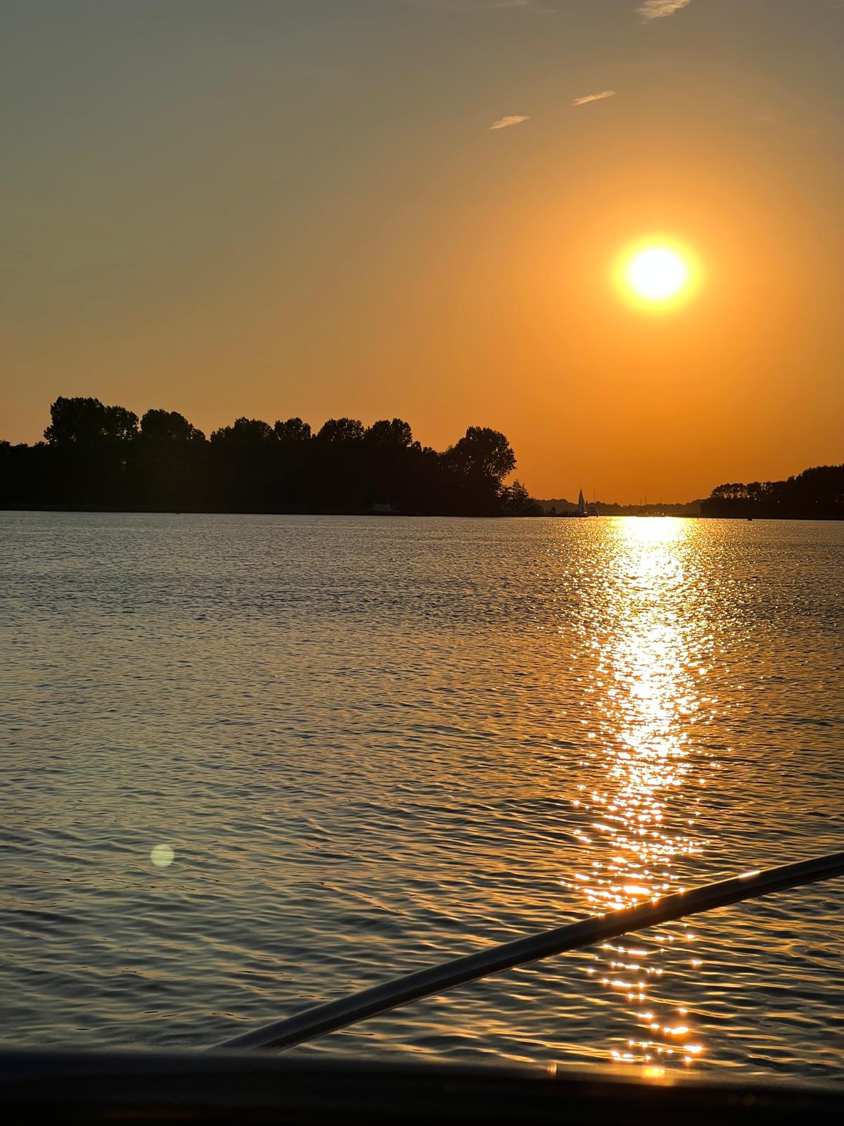 Zonsondergang Veerse Meer