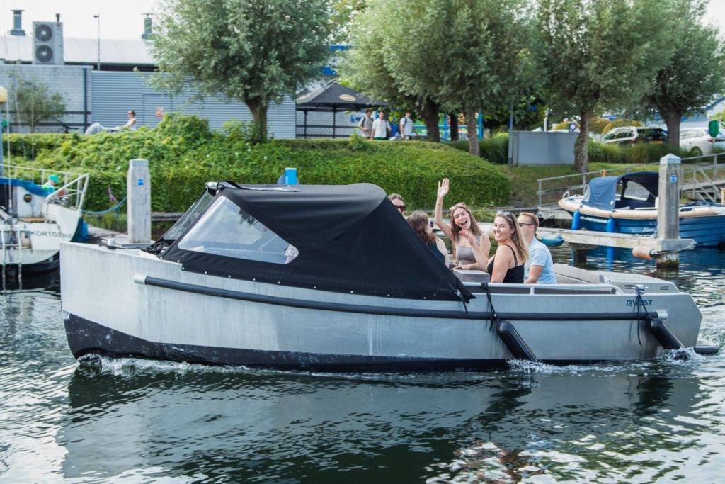 Varen op het veerse meer